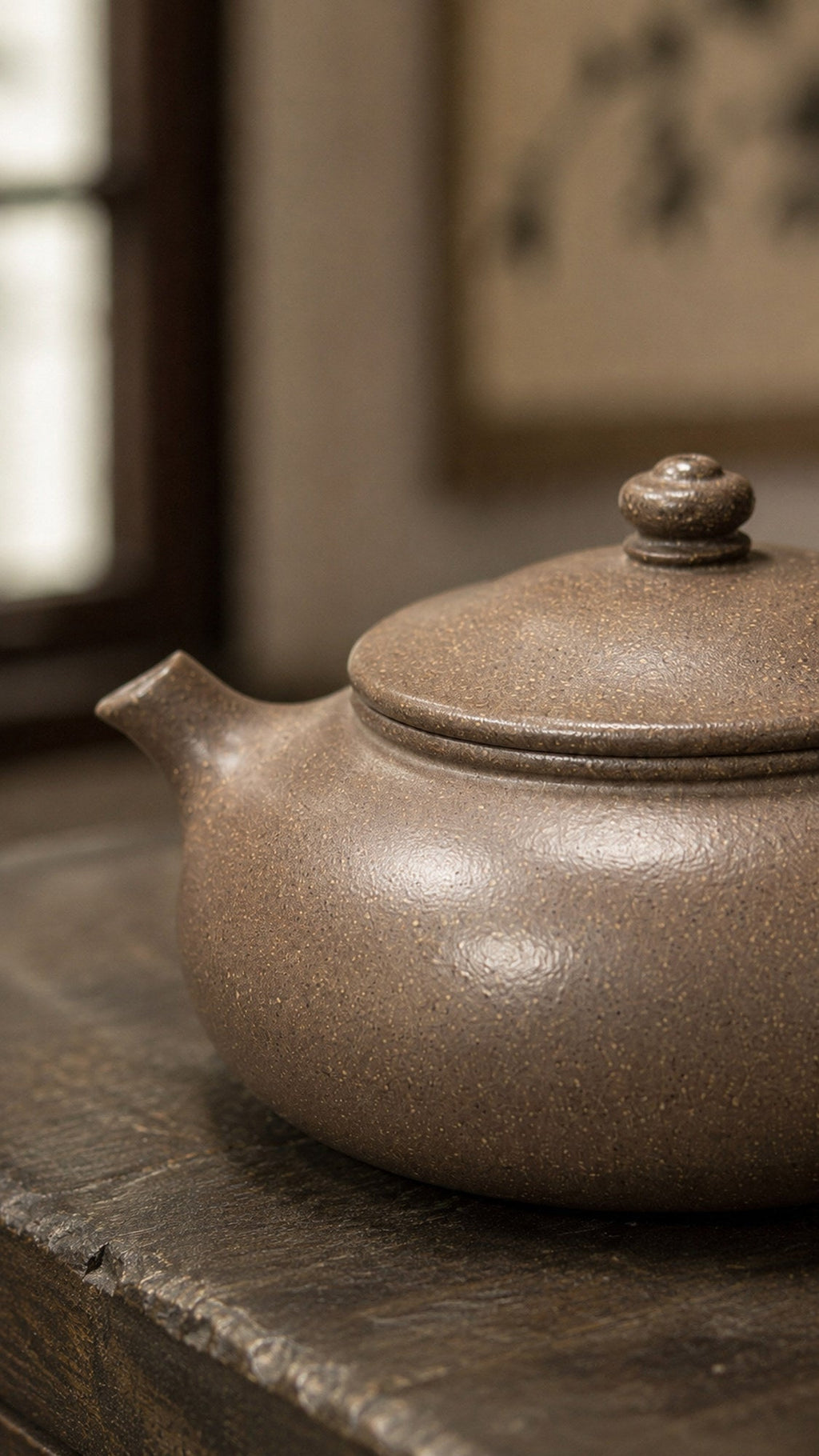 Handmade Han Jiang Yixing Zisha Teapot – Tianqingni Clay, 180ml
