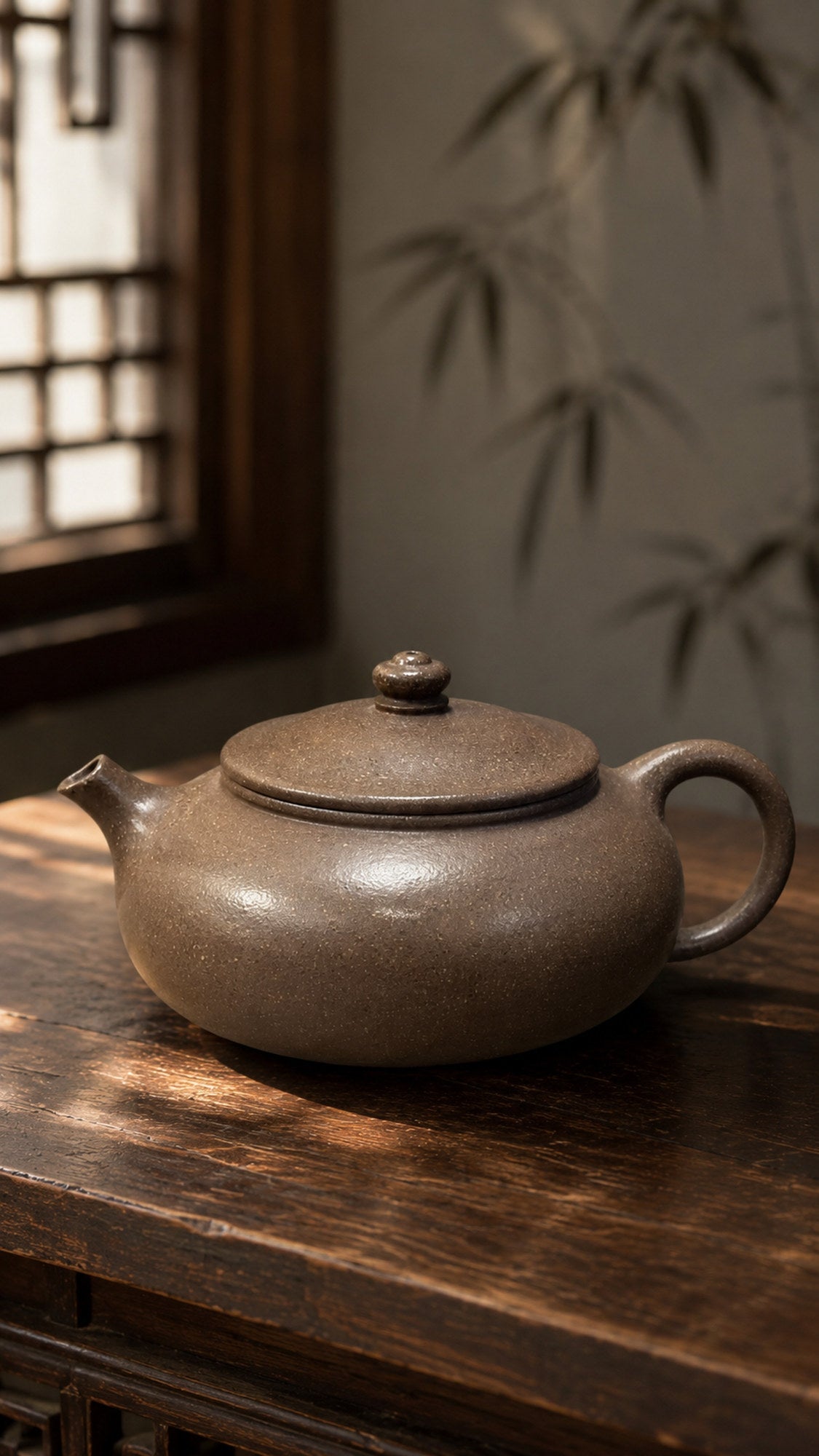 Handmade Han Jiang Yixing Zisha Teapot – Tianqingni Clay, 180ml