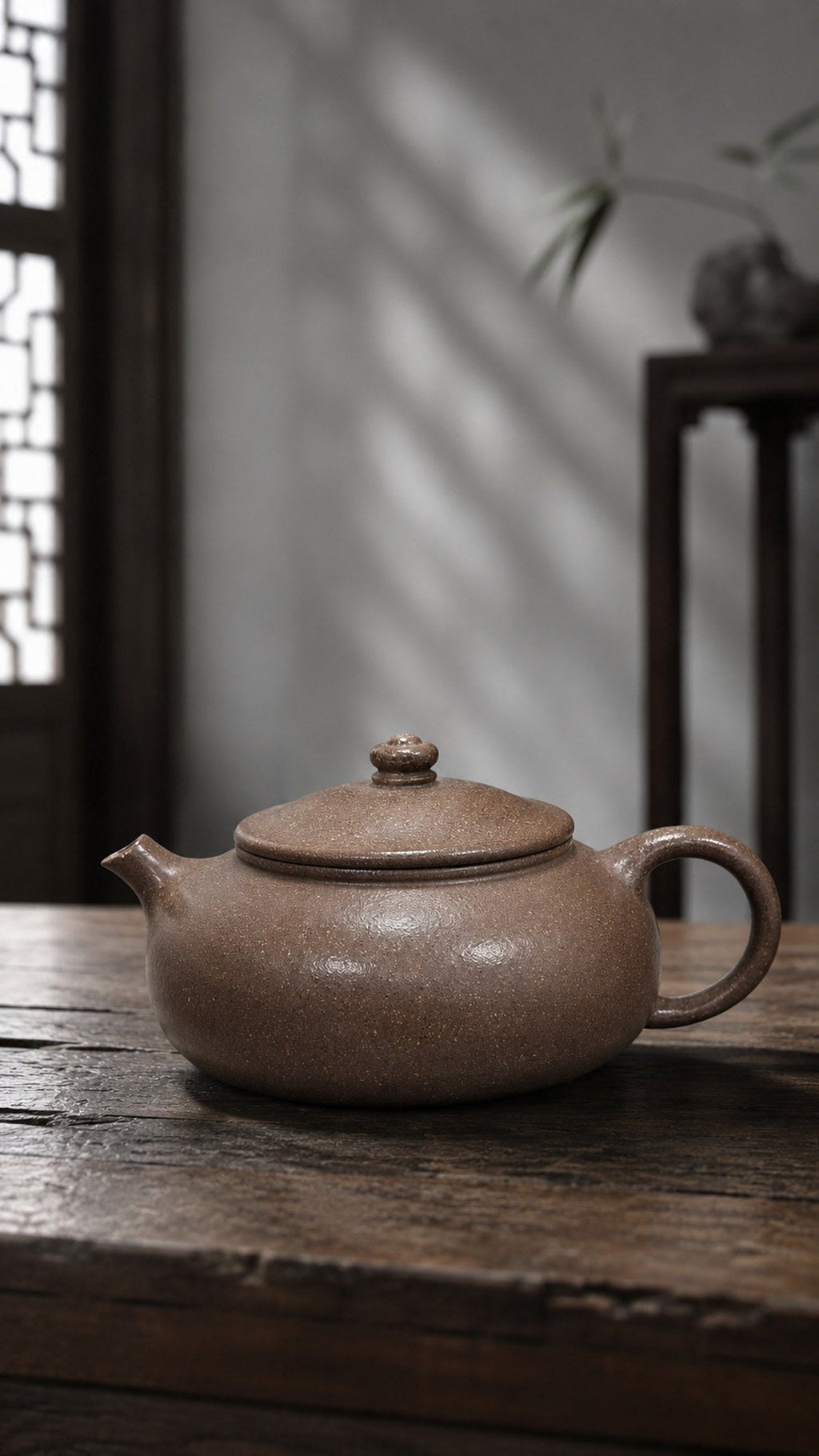 Handmade Han Jiang Yixing Zisha Teapot – Tianqingni Clay, 180ml