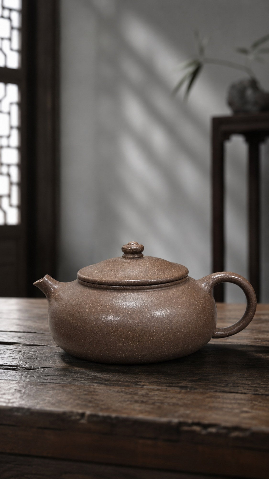 Handmade Han Jiang Yixing Zisha Teapot – Tianqingni Clay, 180ml