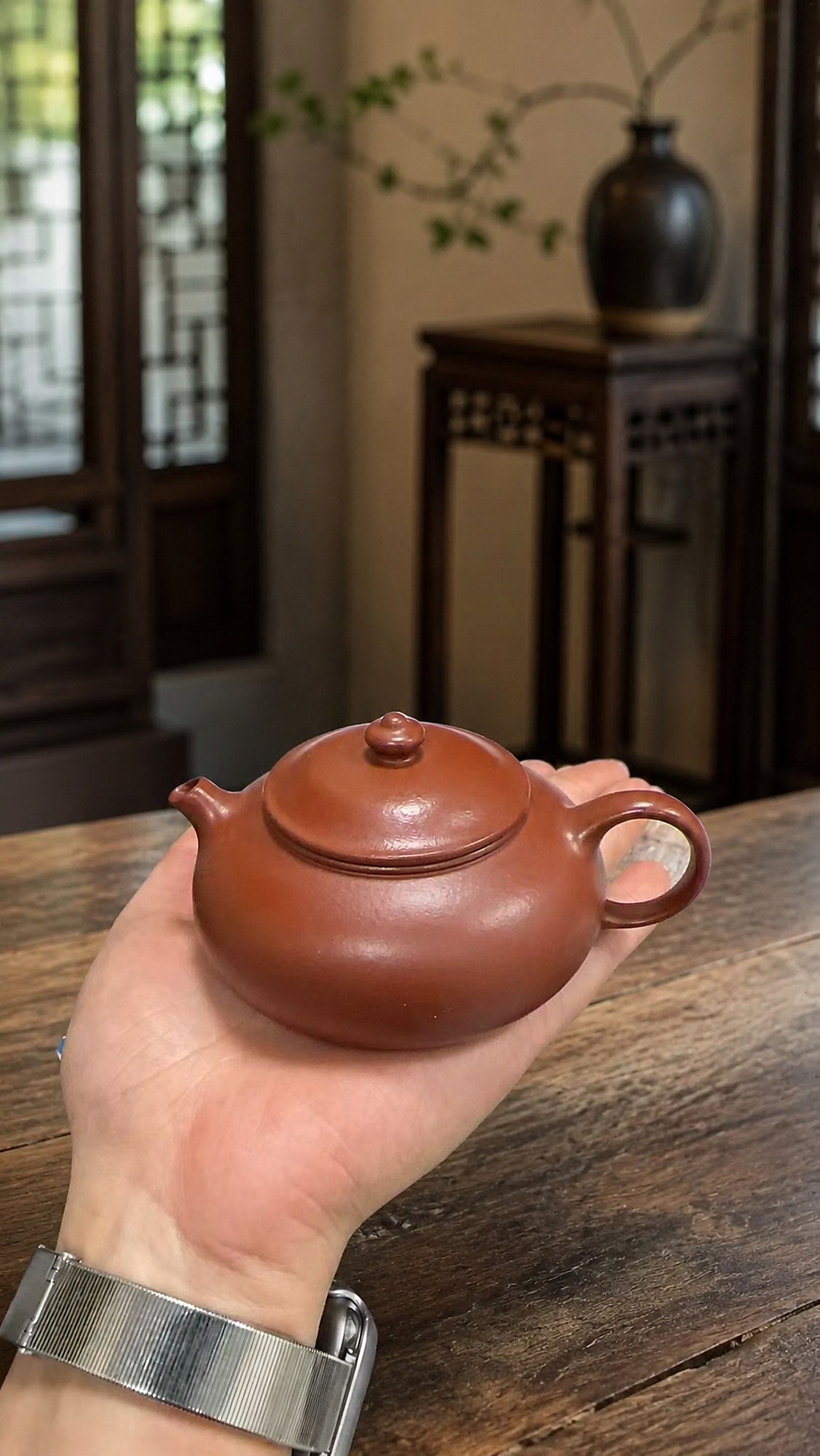 Han Jiang Yixing Zisha Teapot – Zhuni Clay, 90ml
