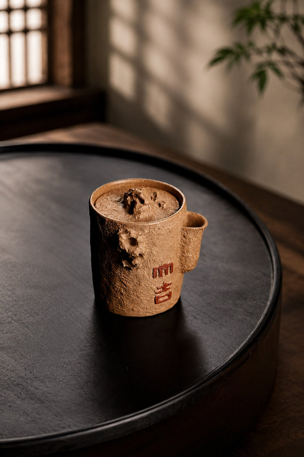 Handmade Hand-Grip Form Yixing Zisha Teapot – Duanni Clay, 100ml