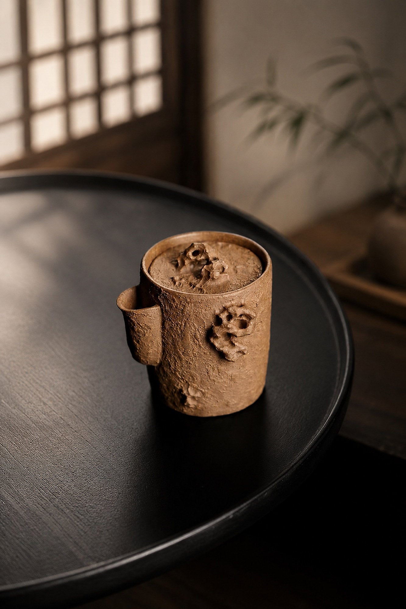 Handmade Hand-Grip Form Yixing Zisha Teapot – Duanni Clay, 100ml