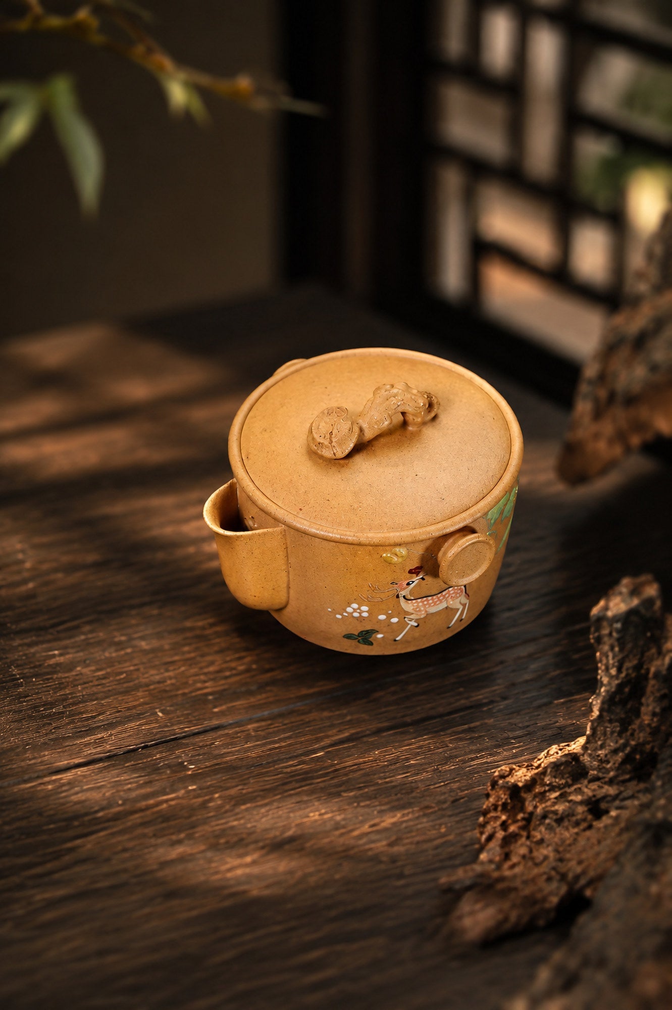Hand-Grip Form Yixing Zisha Teapot – Duanni Clay, 140ml