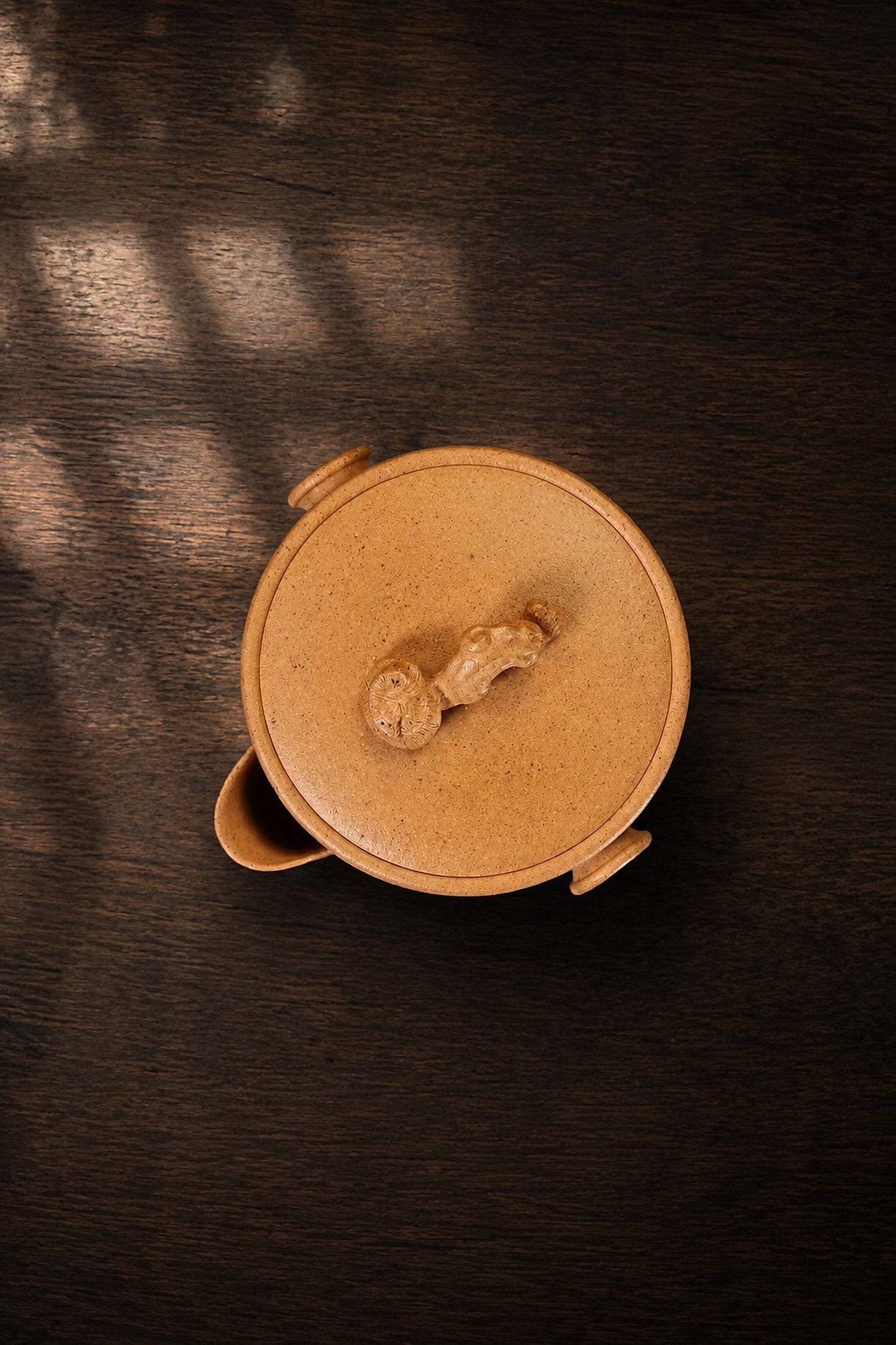 Hand-Grip Form Yixing Zisha Teapot – Duanni Clay, 140ml