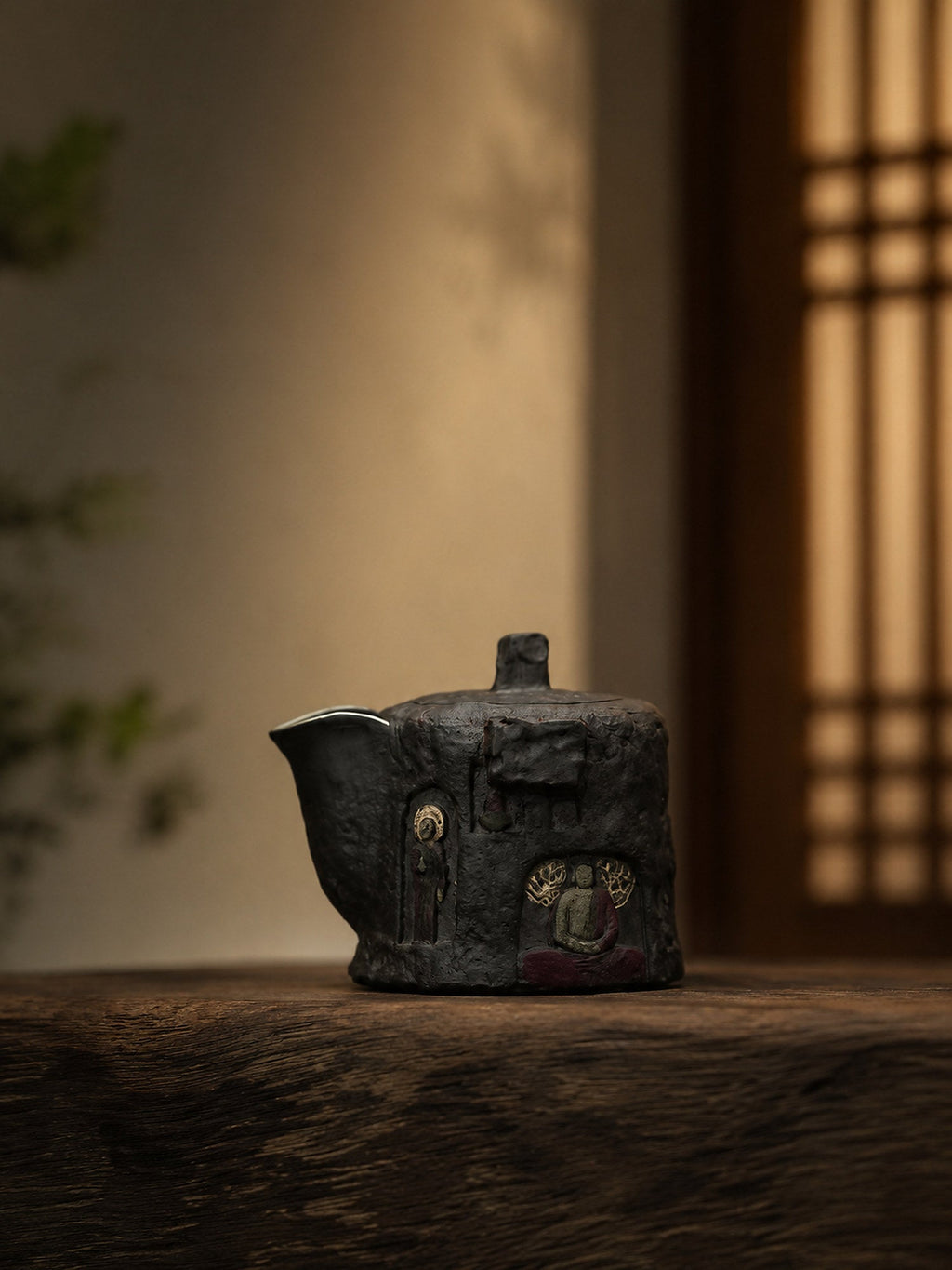 Hand-Grip Form Yixing Zisha Teapot – Tianqingni Clay, 220ml