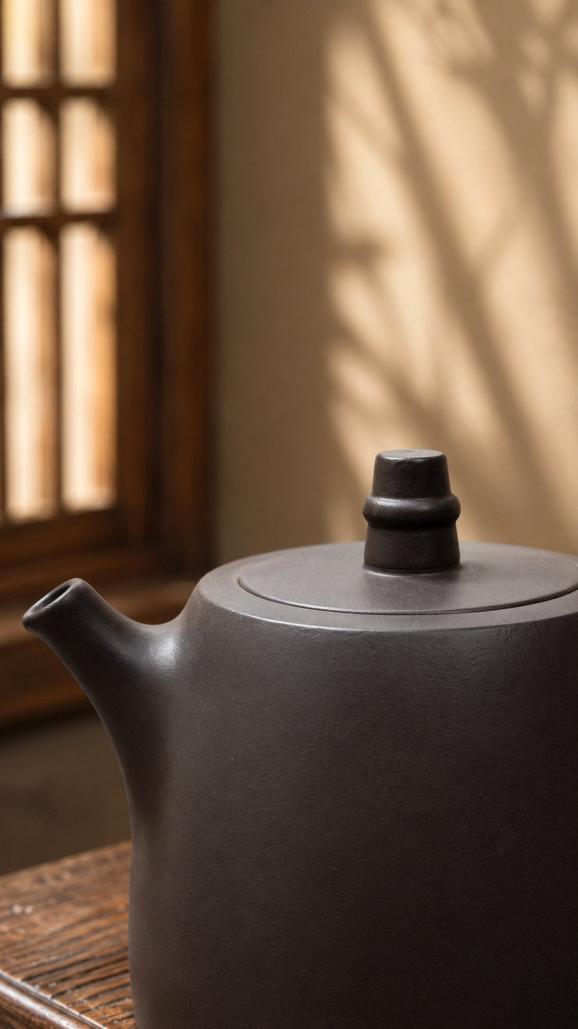 Handmade Handuo Yixing Zisha Teapot – Hei Duntou Clay, 260ml