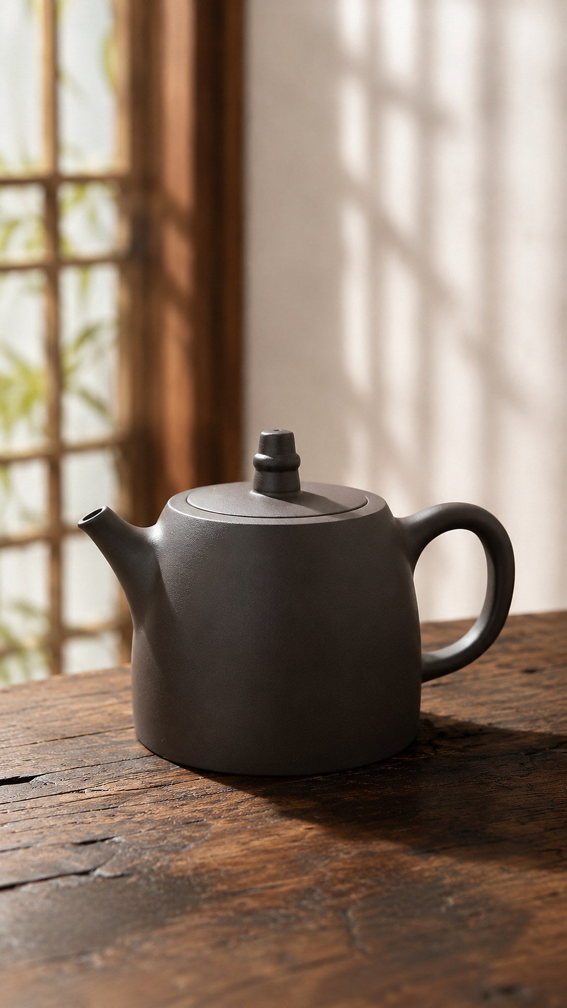 Handmade Handuo Yixing Zisha Teapot – Hei Duntou Clay, 260ml