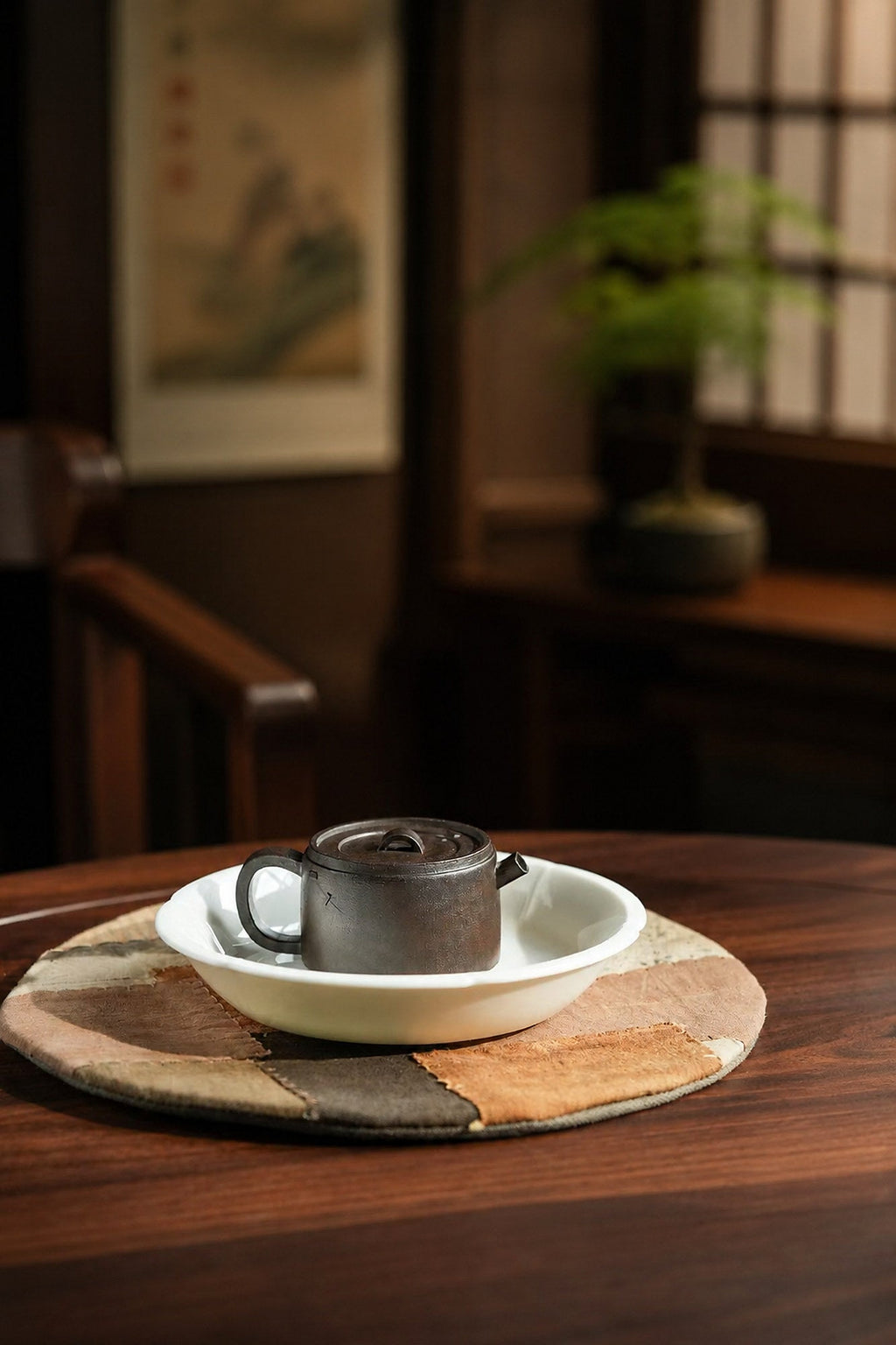 Hanwa Yixing Zisha Teapot – Aged Zini Clay, 80ml