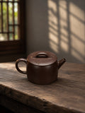 Hanwa Yixing Zisha Teapot – Aged Zini Clay, 130ml