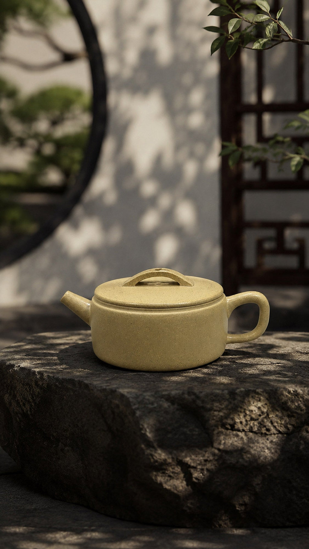 Handmade Hanwa Yixing Zisha Teapot – Benshan Luni Clay, 180ml