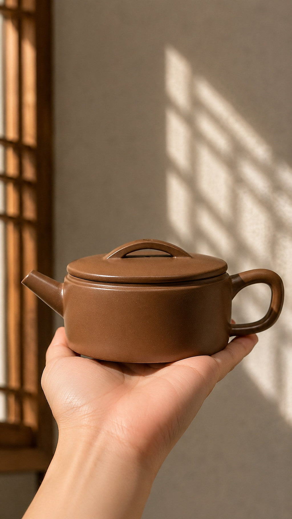 Handmade Hanwa Yixing Zisha Teapot – Chijin Zini Clay, 180ml