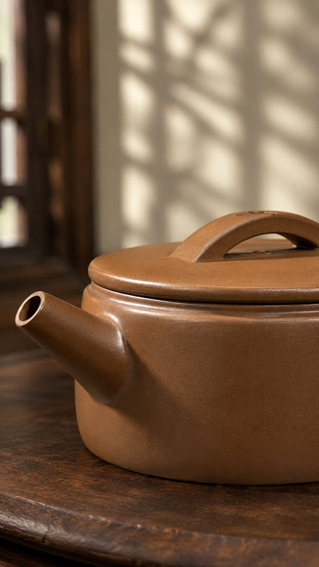 Handmade Hanwa Yixing Zisha Teapot – Chijin Zini Clay, 180ml