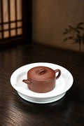 Handmade Hanwa Yixing Zisha Teapot – Dicaoqing Zini Clay, 110ml