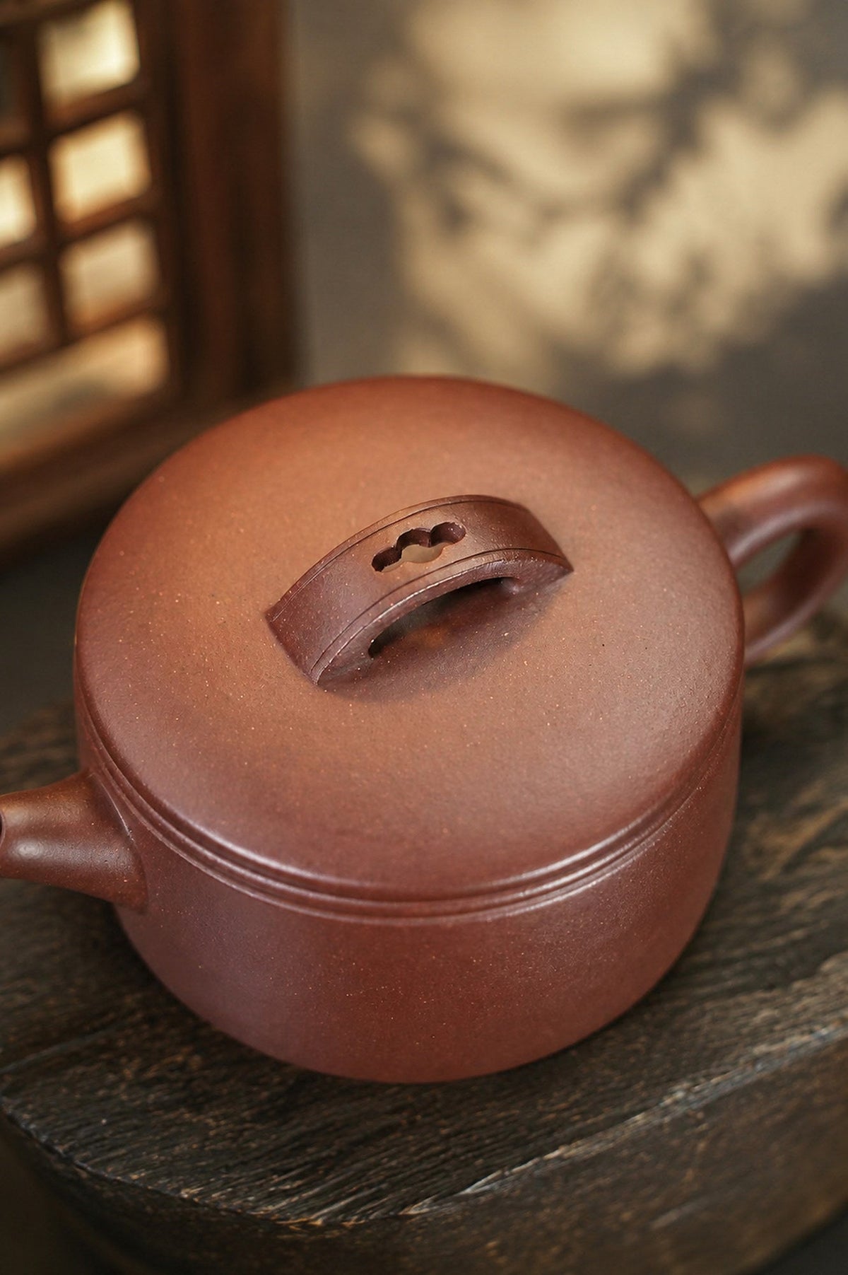 Handmade Hanwa Yixing Zisha Teapot – Dicaoqing Zini Clay, 110ml