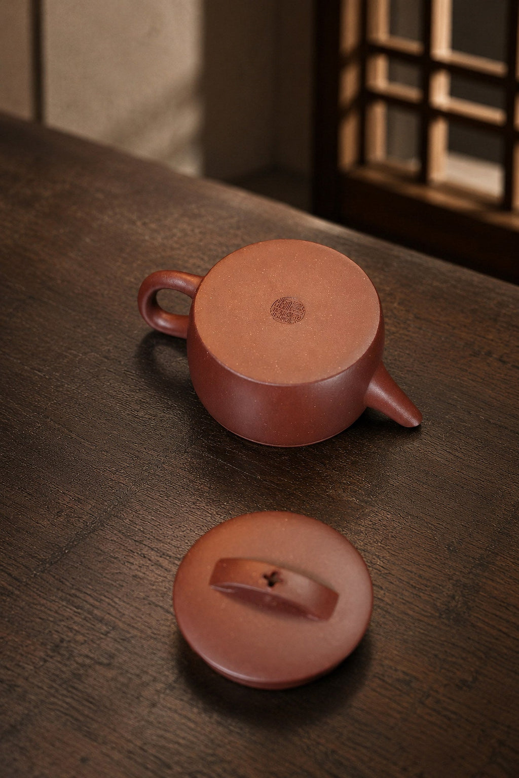 Handmade Hanwa Yixing Zisha Teapot – Dicaoqing Zini Clay, 70ml