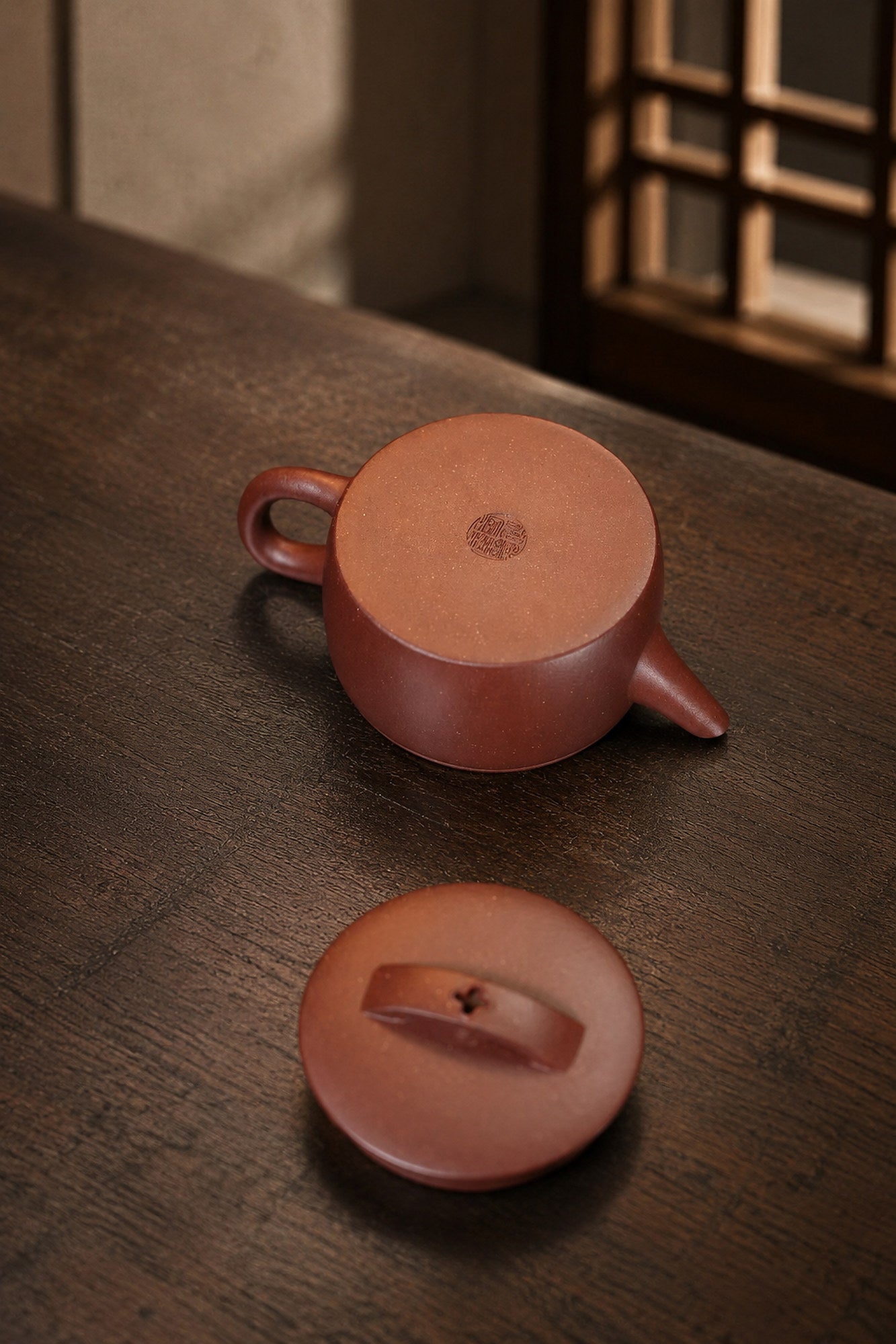 Handmade Hanwa Yixing Zisha Teapot – Dicaoqing Zini Clay, 70ml