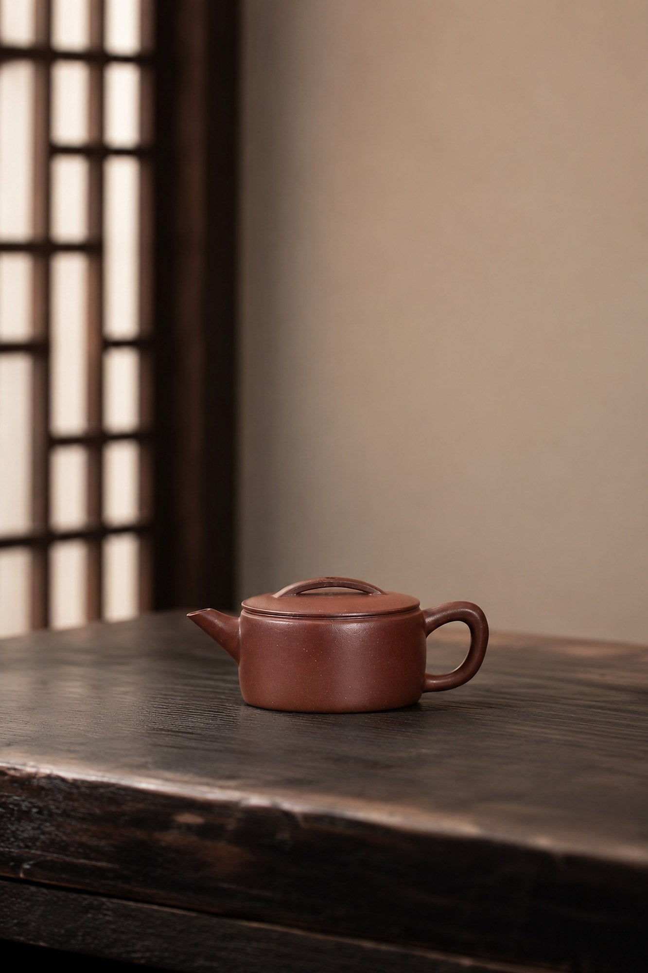 Handmade Hanwa Yixing Zisha Teapot – Dicaoqing Zini Clay, 70ml