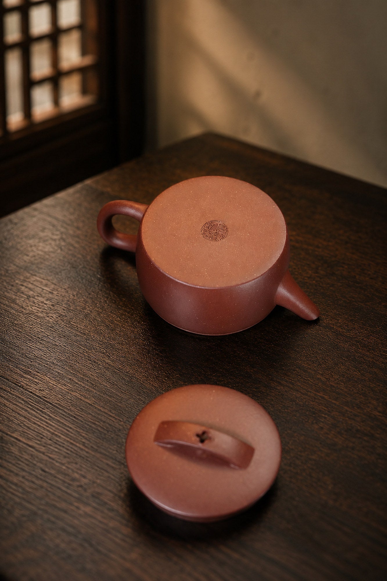 Handmade Hanwa Yixing Zisha Teapot – Dicaoqing Zini Clay, 70ml