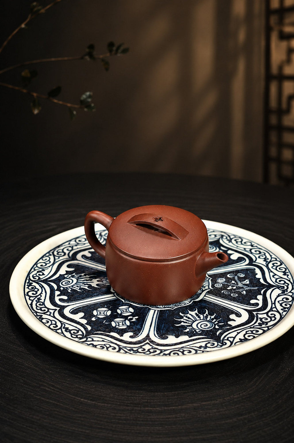 Handmade Hanwa Yixing Zisha Teapot – Dicaoqing Zini Clay, 70ml