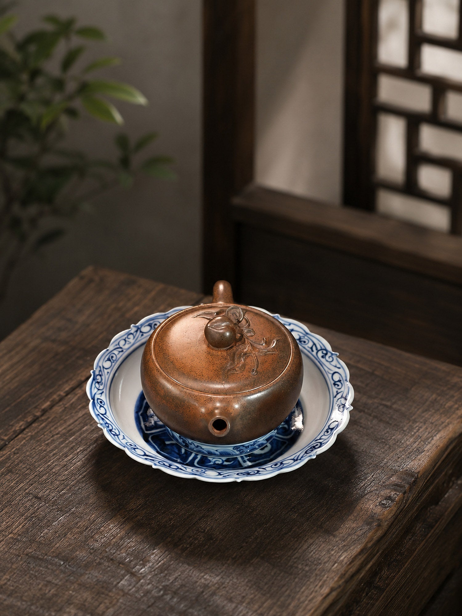 Hanwa Yixing Zisha Teapot – Duanni Clay, 180ml