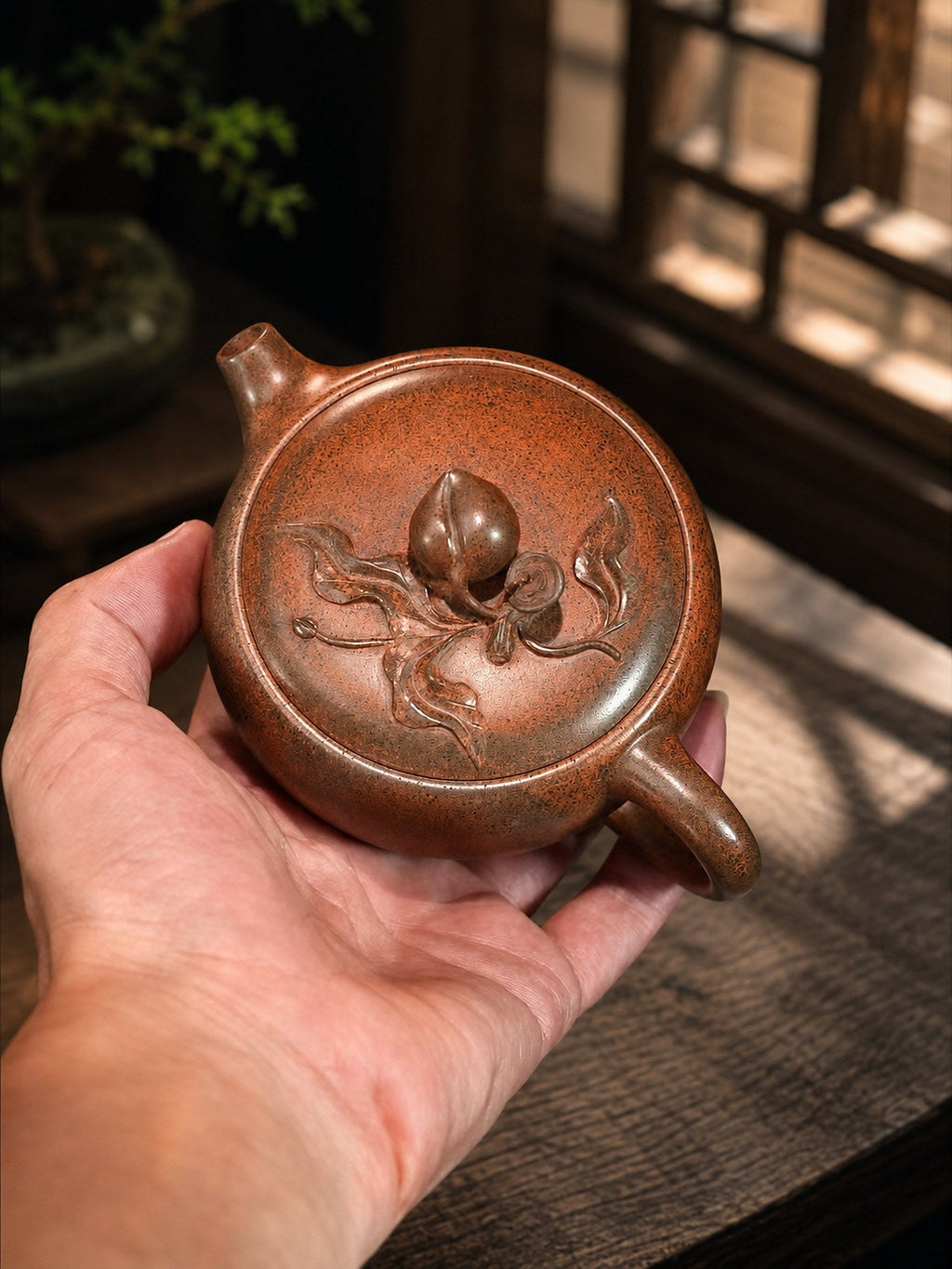 Hanwa Yixing Zisha Teapot – Duanni Clay, 180ml