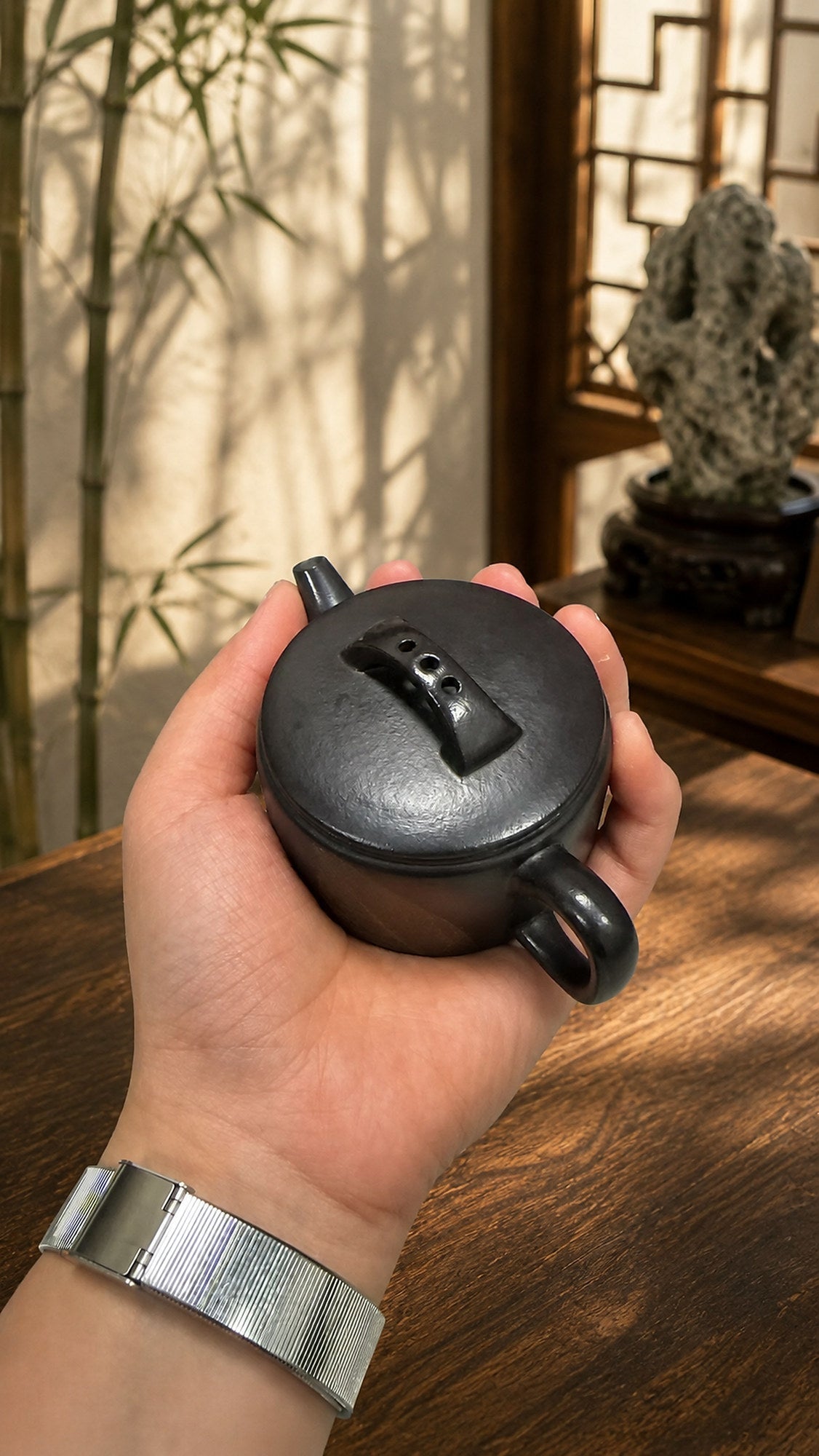 Hanwa Yixing Zisha Teapot – Guwuni Clay, 90ml