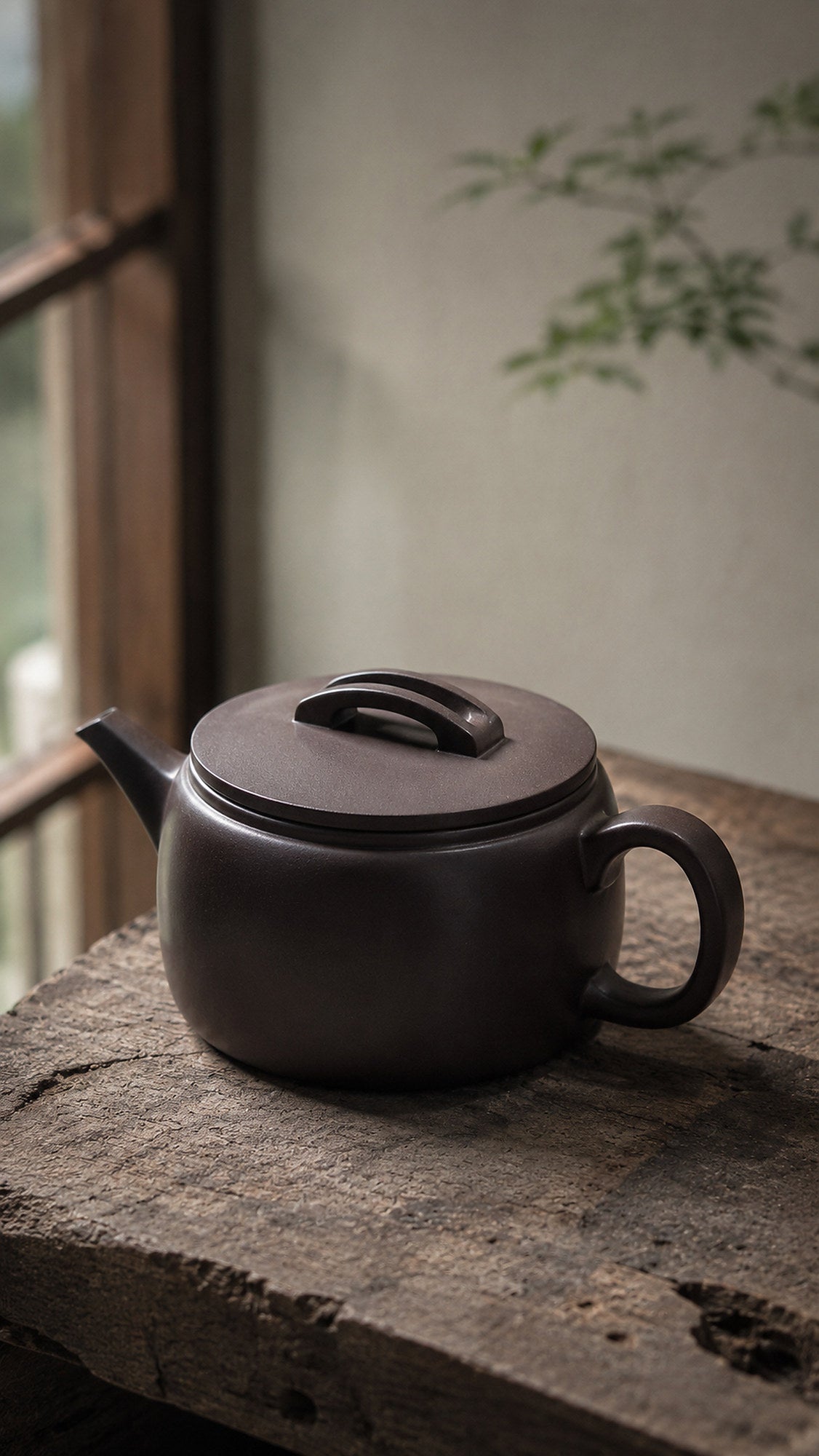 Handmade Hanwa Yixing Zisha Teapot – Hei Duntou Clay, 200ml