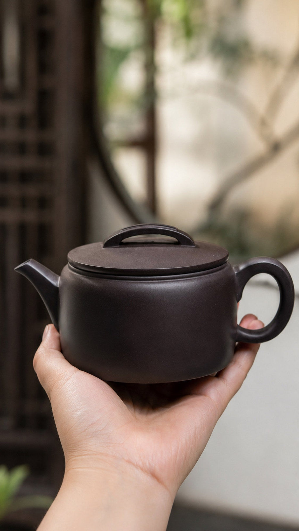 Handmade Hanwa Yixing Zisha Teapot – Hei Duntou Clay, 200ml