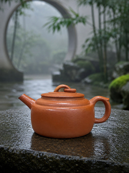 Handmade Hanwa Yixing Zisha Teapot – Jiangponi Clay, 140ml