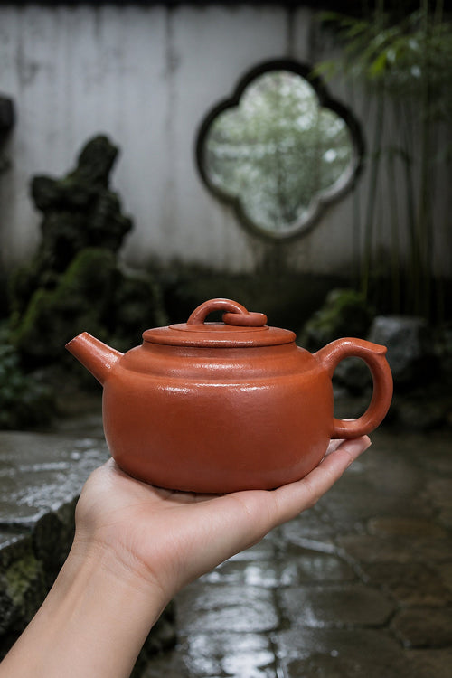 Handmade Hanwa Yixing Zisha Teapot – Jiangponi Clay, 140ml