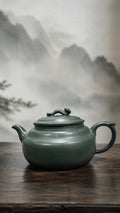 Handmade Hanwa Yixing Zisha Teapot – Luni Clay, 170ml