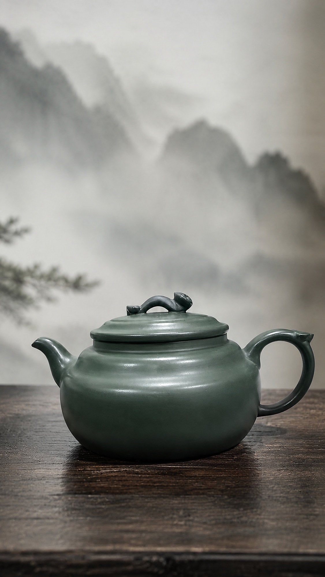Handmade Hanwa Yixing Zisha Teapot – Luni Clay, 170ml