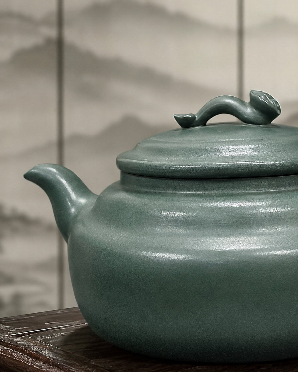 Handmade Hanwa Yixing Zisha Teapot – Luni Clay, 170ml