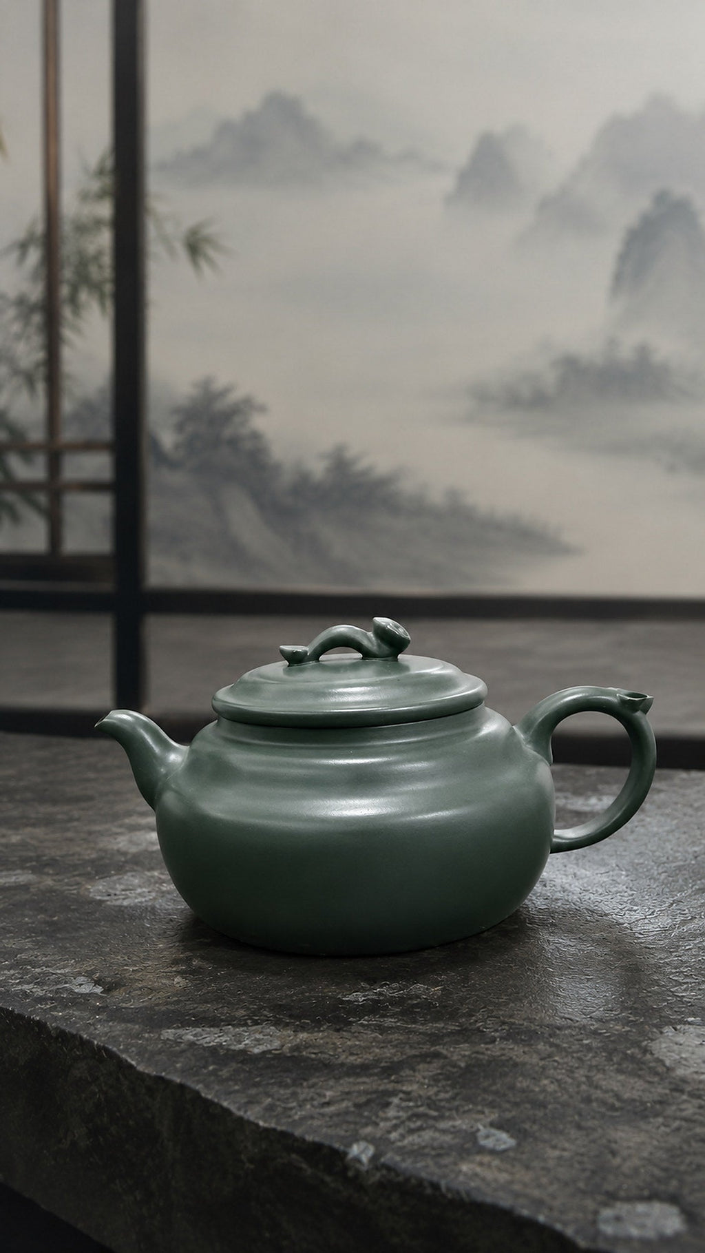 Handmade Hanwa Yixing Zisha Teapot – Luni Clay, 170ml