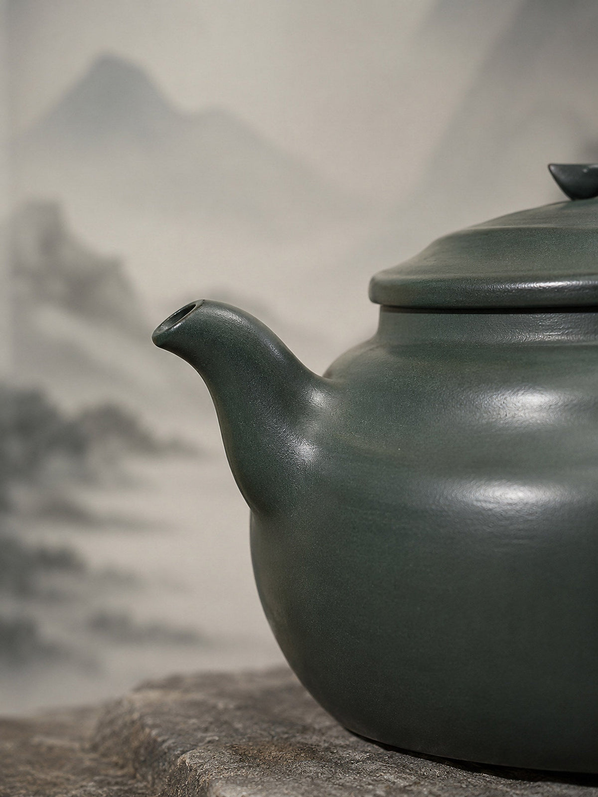 Handmade Hanwa Yixing Zisha Teapot – Luni Clay, 170ml