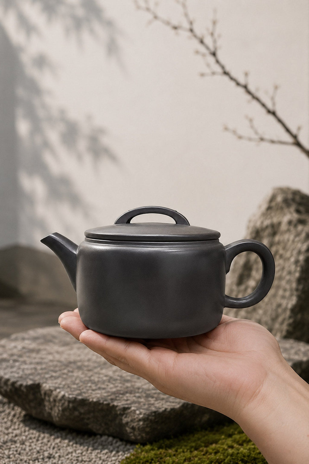 Handmade Hanwa Yixing Zisha Teapot – Shihuang Clay, 200ml