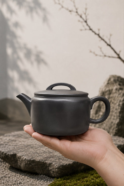 Handmade Hanwa Yixing Zisha Teapot – Shihuang Clay, 200ml