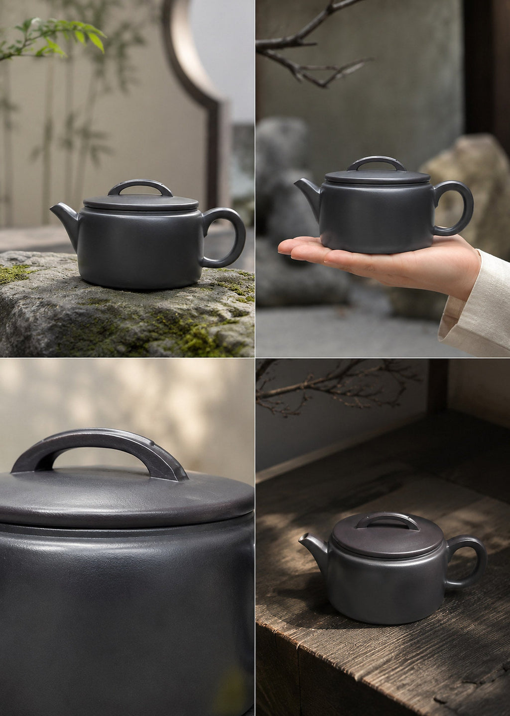 Handmade Hanwa Yixing Zisha Teapot – Shihuang Clay, 200ml