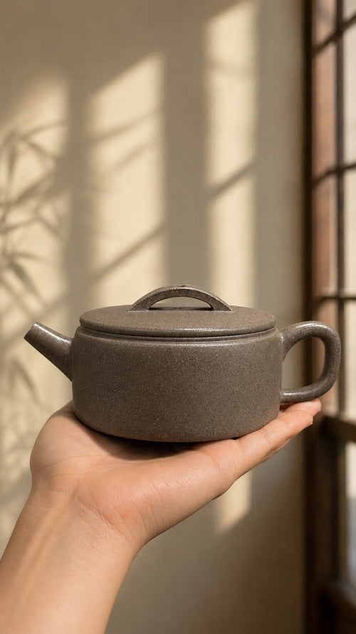 Handmade Hanwa Yixing Zisha Teapot – Tianqingni Clay, 180ml