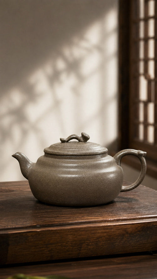 Handmade Hanwa Yixing Zisha Teapot – Tianqingni Clay, 200ml