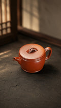 Handmade Hanwa Yixing Zisha Teapot – Zhuni Clay, 90ml