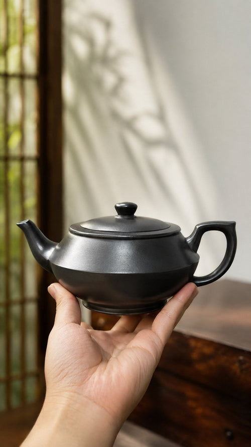 Handmade Hanyun Yixing Zisha Teapot – Shihuang Clay, 220ml