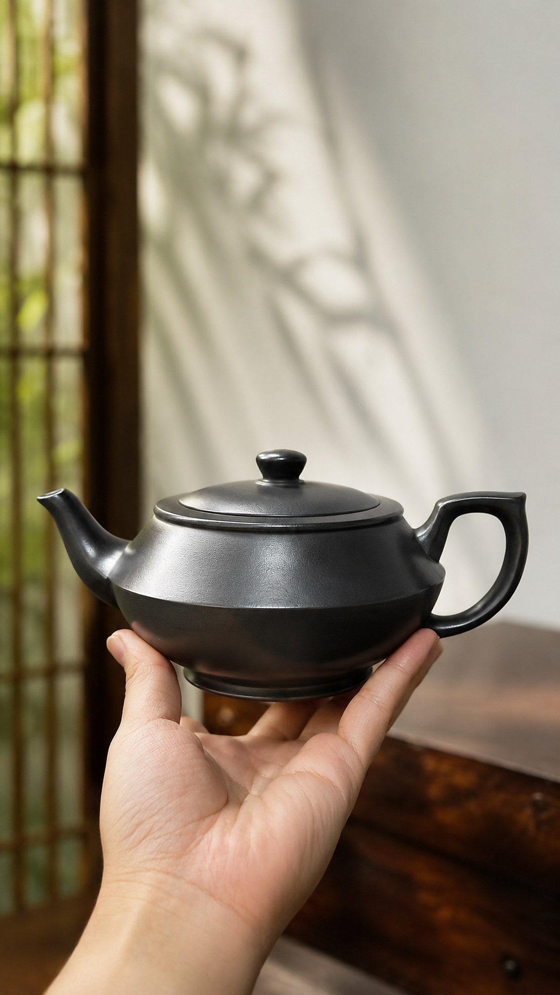 Handmade Hanyun Yixing Zisha Teapot – Shihuang Clay, 220ml