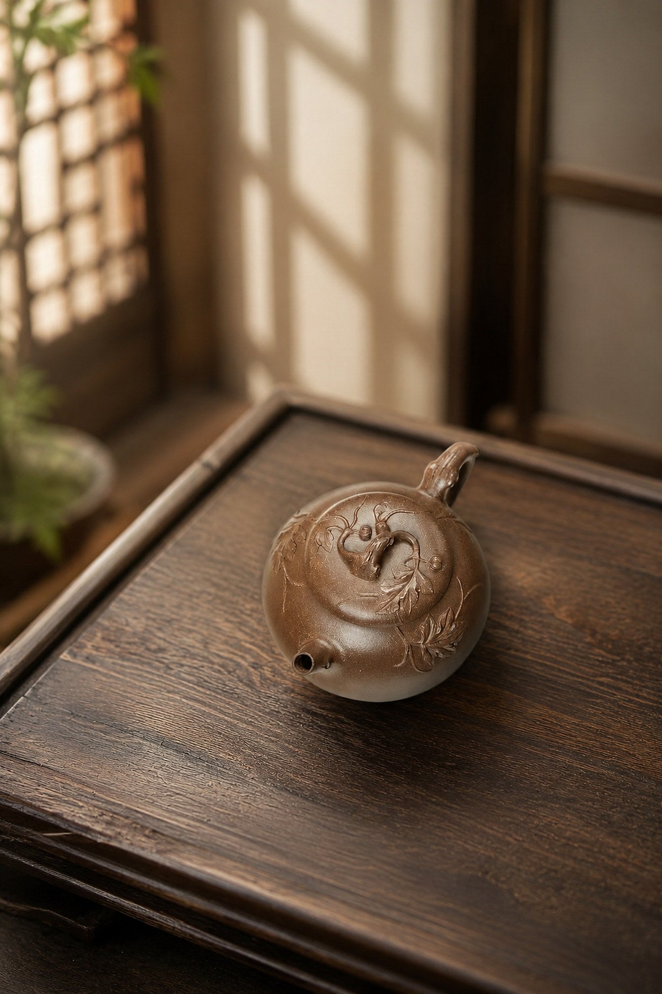Zui Qing Huan Yixing Zisha Teapot – Duanni Clay, 180ml