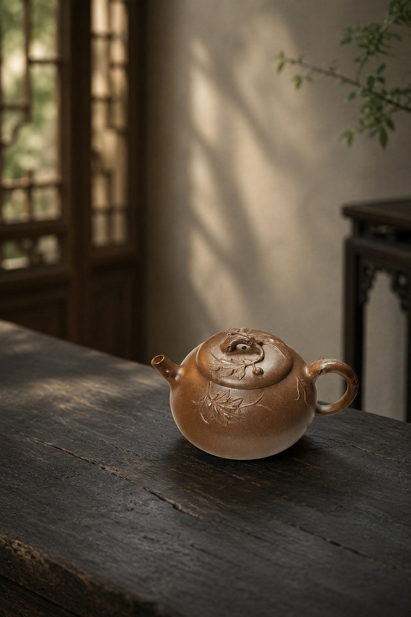 Zui Qing Huan Yixing Zisha Teapot – Duanni Clay, 180ml