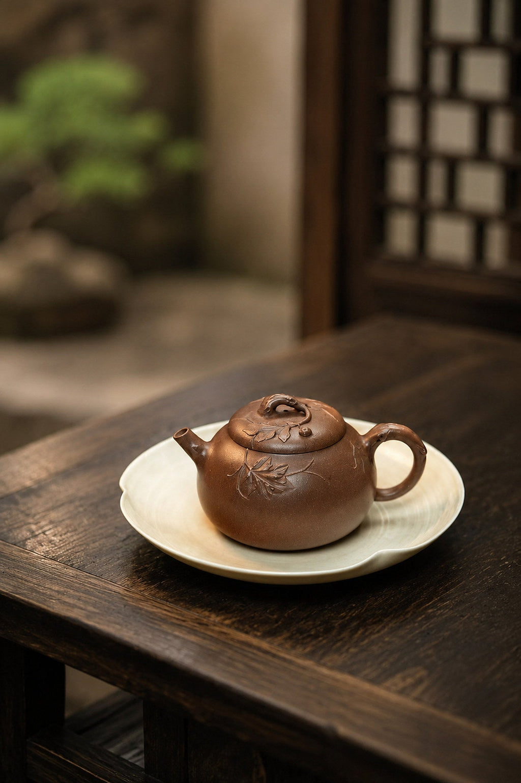 Zui Qing Huan Yixing Zisha Teapot – Duanni Clay, 180ml