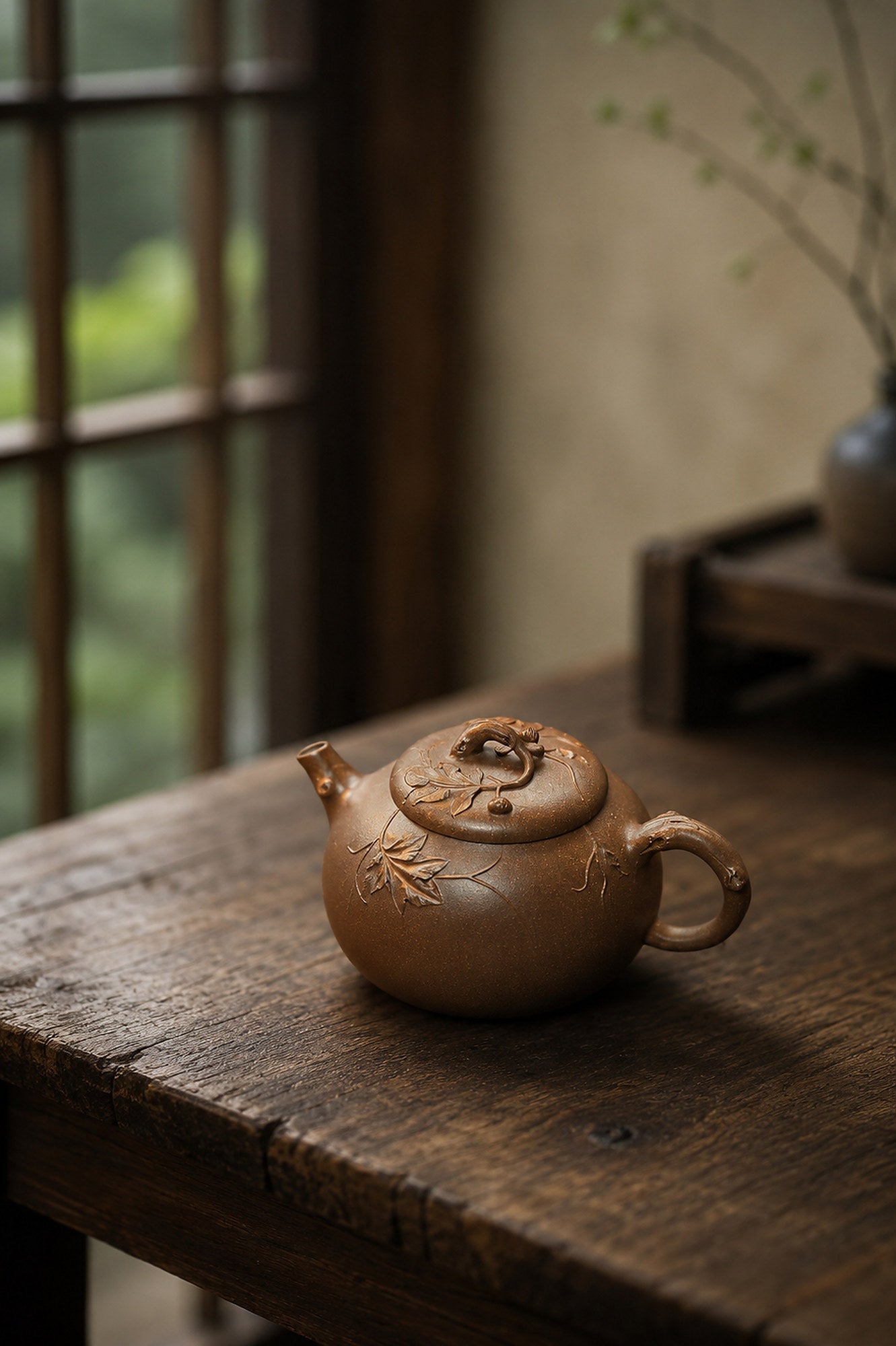 Zui Qing Huan Yixing Zisha Teapot – Duanni Clay, 180ml