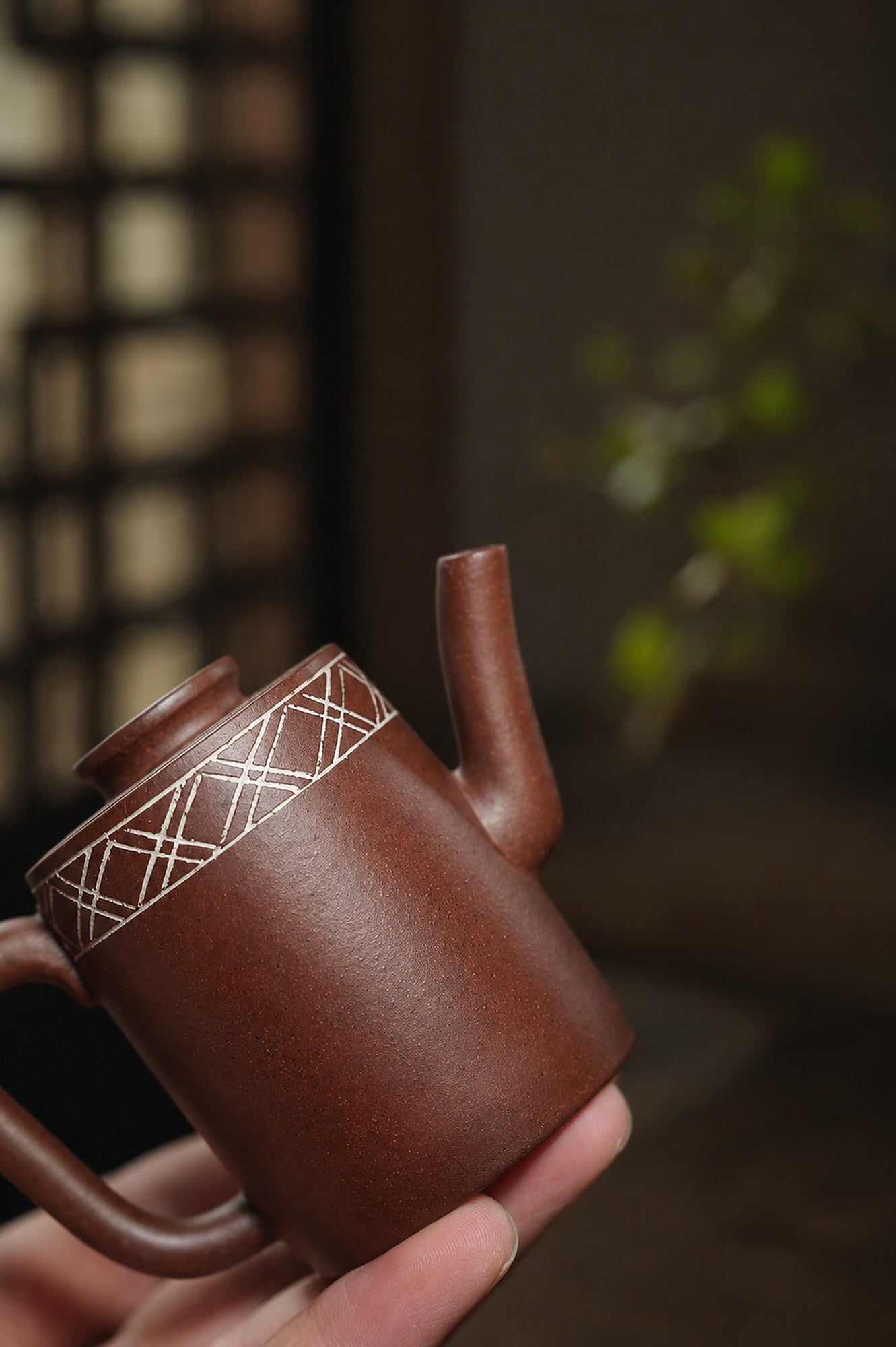 Handmade Mu Gu Ji Zhi Yixing Zisha Teapot – Zini Clay, 60ml