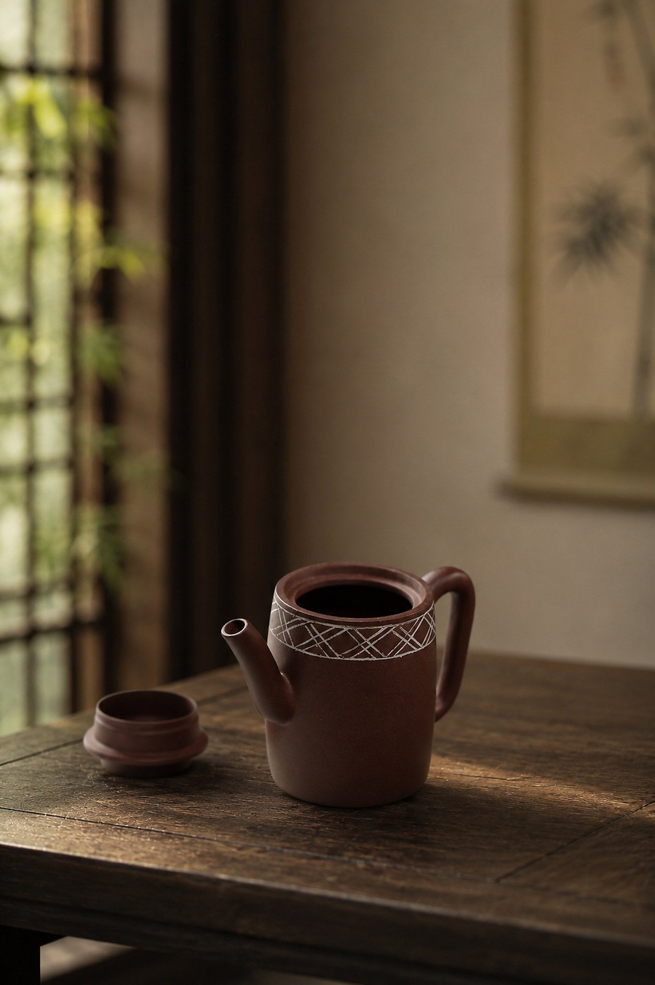 Handmade Mu Gu Ji Zhi Yixing Zisha Teapot – Zini Clay, 60ml